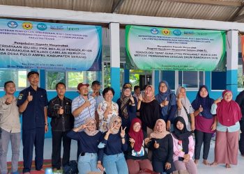 UPN Veteran Jakarta Edukasi Nelayan Puloampel Cara Mengawetkan Ikan Secara Alami
