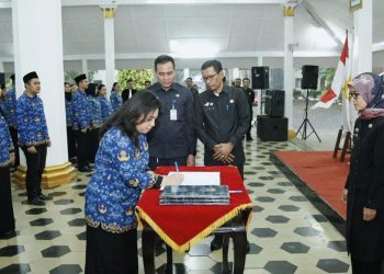 196 PNS Formasi Tahun 2021 Dilantik