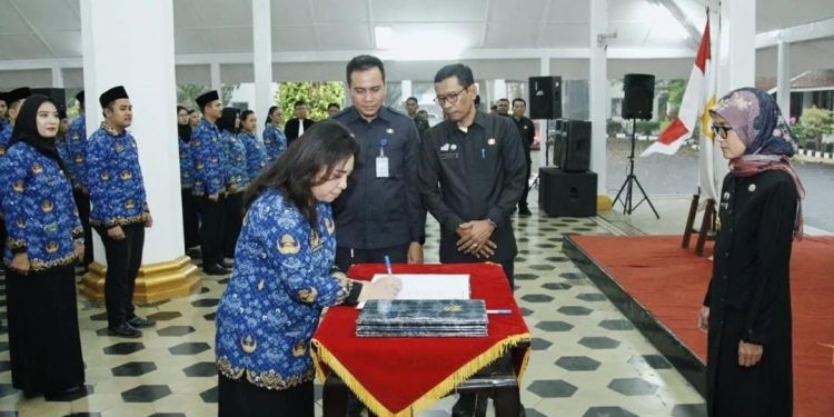 196 PNS Formasi Tahun 2021 Dilantik