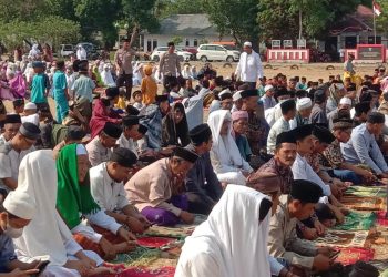 Usai Salat Istisqa, Warga Sumur Kumpulkan Donasi untuk Rakyat Palestina