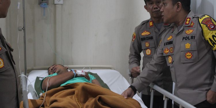 Pergoki Maling Saat Ronda, Warga Ciruas Ditembak Tiga Kali