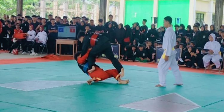 Ratusan Pesilat dari 10 Perguruan Bertarung di Pandeglang