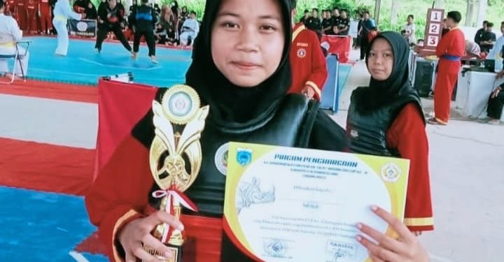 Enam Siswa SMK Negeri 5 Pandeglang Torehkan Prestasi Pencak Silat
