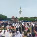 Ribuan Warga Ramaikan Aksi Bela Palestina di Alun-alun Rangkasbitung