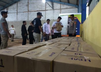 KPU Lebak Terima Logistik Pemilu Tahap Pertama Berupa Tinta