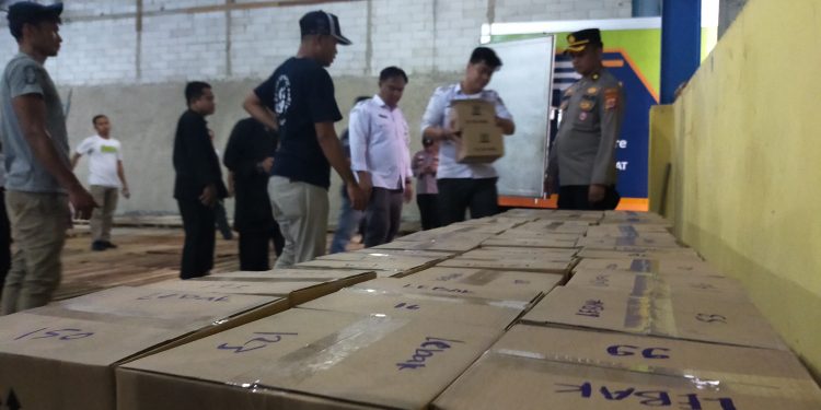 KPU Lebak Terima Logistik Pemilu Tahap Pertama Berupa Tinta