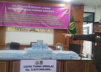Uang Pengembalian Rp 3,8 Miliar Adik Tiri Mantan Gubernur Banten Merupakan Hasil Patungan Keluarga