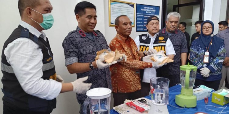 BNN Banten Musnahkan 1,2 Kilogram Sabu-sabu Asal Kamerun