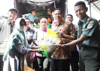 Pemkab Tangerang Gelar Operasi Pasar Beras Murah di Pasar Gudang Tigaraksa