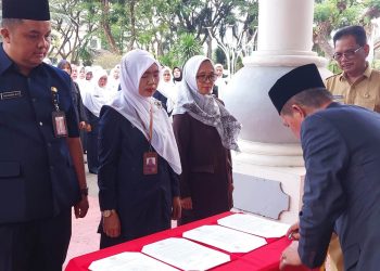 Walikota Serang Lantik 86 Pejabat, 24 Guru jadi Kepala Sekolah