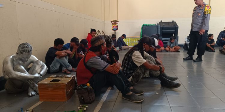 Bikin Resah, Puluhan Anak Jalanan Diamankan Polresta Serang Kota