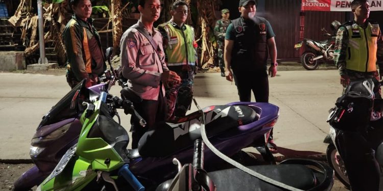 Dikejar Aparat, Gerombolan Berandalan Tinggalkan 7 Motor di Kasemen