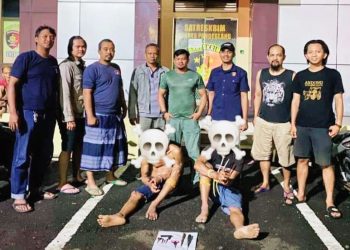 Tim Resmob Polres Pandeglang Tangkap Dua Pelaku Curanmor