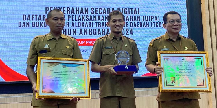 Kabupaten Lebak, Terbaik dalam Realisasi Dana Desa Tercepat dan Pengelolaan dan Transfer se-Provinsi Banten