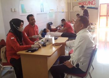 20 ASN di Setda Pandeglang Ikuti Donor Darah&nbsp;