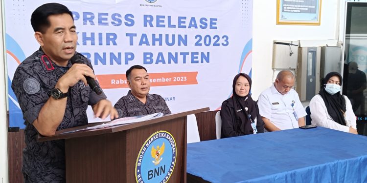 Provinsi Banten Masuk Wilayah Zona Merah Peredaran Narkoba