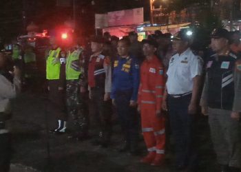 Tim Gabungan Polres Pandeglang Gelar Apel Kesiapan Pengamanan Malam Pergantian Tahun Baru 2024