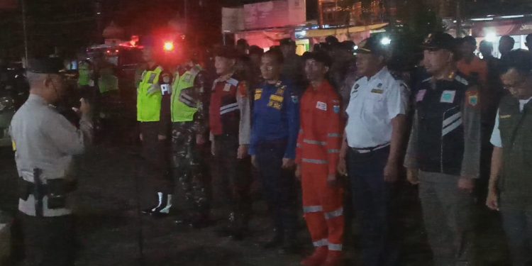 Tim Gabungan Polres Pandeglang Gelar Apel Kesiapan Pengamanan Malam Pergantian Tahun Baru 2024