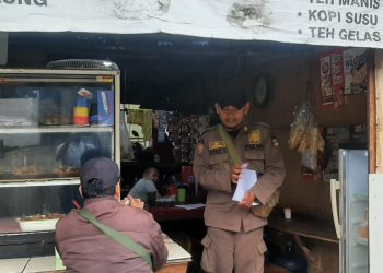 Pedagang Pasar Kutabumi Diberikan Surat Peringatan Ketiga Supaya Pindah ke TPPS