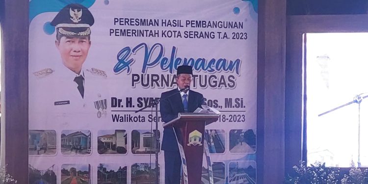 Syafrudin Ungkap Alasan Masjid Agung Ats Tsauroh Jadi Lokasi Purna Tugas