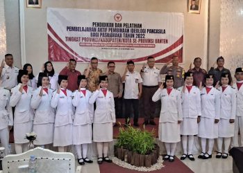Paskibraka se-Banten Dapat Pembinaan Ideologi Pancasila dari BPIP