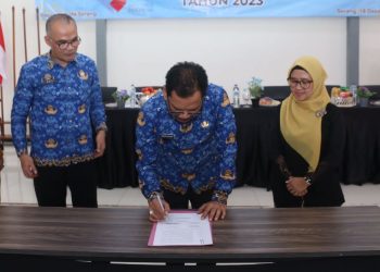 Dukung Tata Kelola Data, Pemkot Serang Tanda Tangani SDI