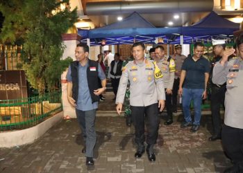 Pastikan Keamanan Natal, Kapolres Patroli ke Gereja di Rangkasbitung