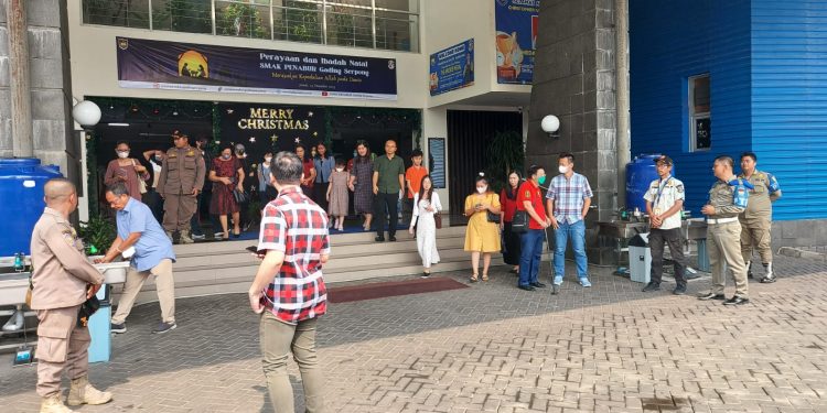 12 Gereja di Kabupaten Tangerang Dijaga Ketat Satpol PP
