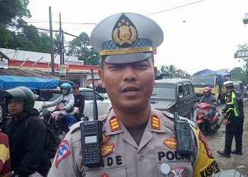 Arus Balik Tahun Baru 2024 di Pandeglang Meningkat, Polisi Terapkan Sistem One Way