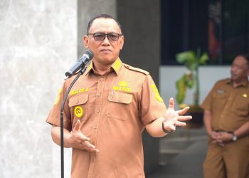 Apel Pertama di 2024, Helldy Ajak Jaga Kondusifitas