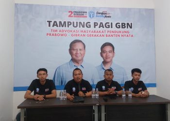 Gerakan Banten Nyata Buka Rumah Pengaduan Bagi Pendukung Prabowo-Gibran