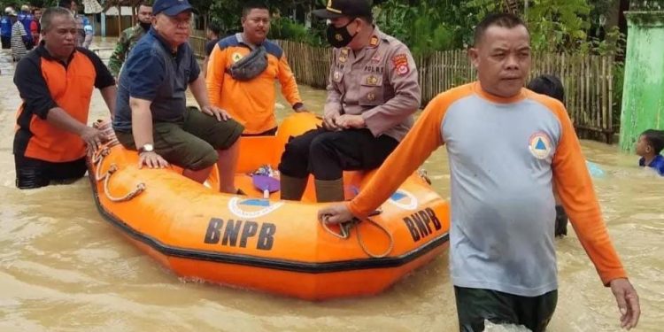Bantu Pendistribusian Logistik Pemilu, BPBD Lebak Siagakan Perahu Karet