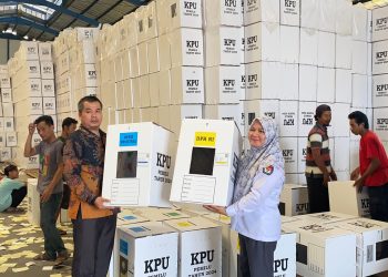 Proses Sortir Logistik Pemilu 2024 di Banten Sudah 90 Persen