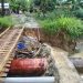 Saluran Irigasi Sekunder Bendungan Cibaliung Longsor