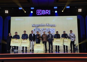 BRI Berikan Rp1 Miliar Kepada Juara Umum Nugraha Karya Desa BRILiaN