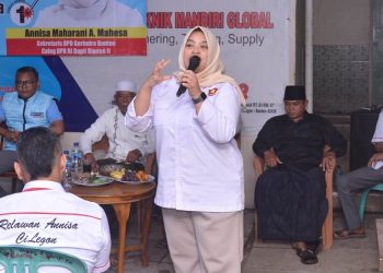 Makin Gencar, Annisa MA Mahesa Ikut Terjun Sosialisasikan Pemenangan di Dapil 4 Cilegon