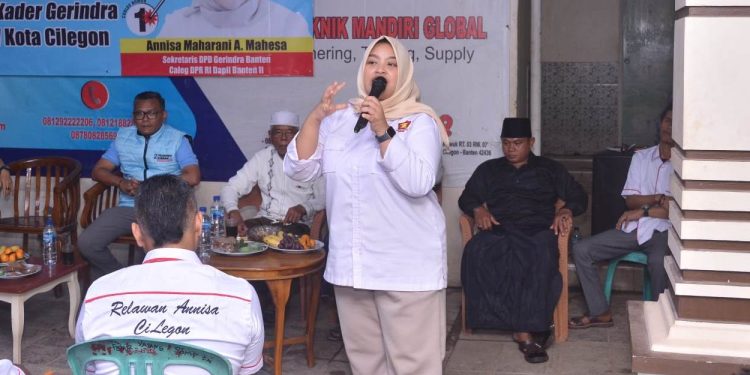 Makin Gencar, Annisa MA Mahesa Ikut Terjun Sosialisasikan Pemenangan di Dapil 4 Cilegon