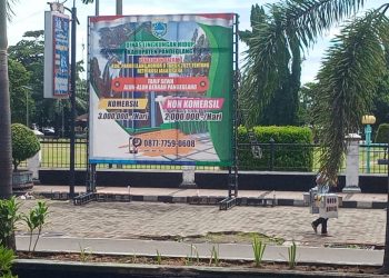 DLH Pandeglang Sewa Alun-alun untuk Kejar Target PAD Rp21 Juta