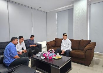 Sambangi Radar Banten, Rektor UMT Ahmad Amarullah Tertarik Program Radar Banten Goes to Campus