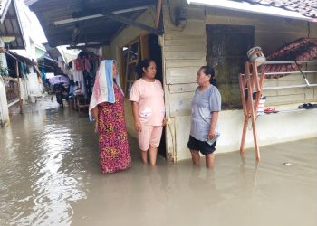 Banjir di Cibeber Kota Cilegon Akibat Pendangkalan Sungai
