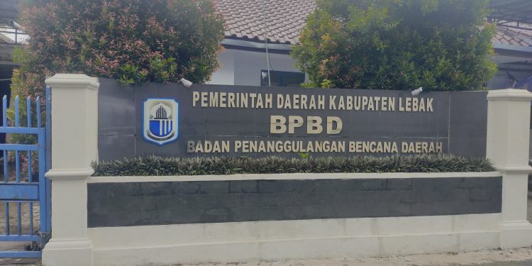 Dampak Siklon Tropis Anggrek, Curah Hujan Tinggi di Wilayah Lebak