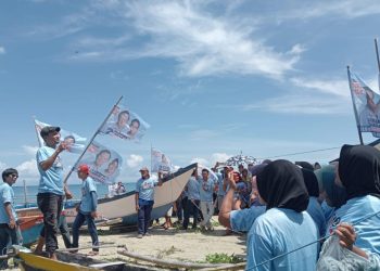 Peta Ujung Kulon Dukung Pasangan Prabowo-Gibran