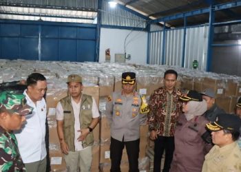 Pastikan Kesiapan Pemilu, Pj Bupati Iwan Monitoring Logistik Pemilu