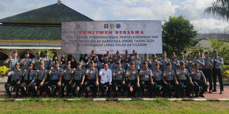 Wujudkan Pemasyarakatan Bebas Narkoba, Lapas Kelas IIA Cilegon Perkuat Kolaborasi dengan BNN Cilegon