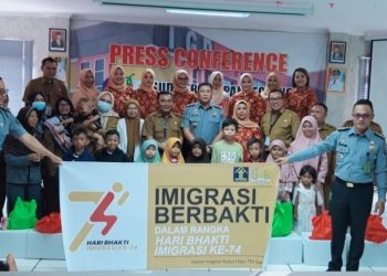 Kantor Imigrasi Serang Peduli Pasien Thalasemia di Pandeglang