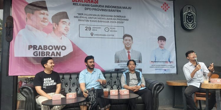 Relawan Garuda Indonesia Maju Deklarasi Dukung Prabowo-Gibran