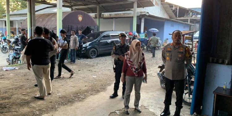 Kapolres Pandeglang Cek Gudang Logistik Pemilu 2024