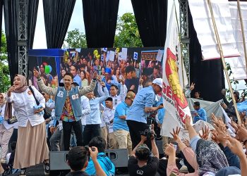 Ribuan Masyarakat Cilegon Ramaikan Konser Indonesia Maju untuk Prabowo Gibran