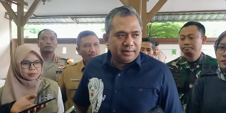 Pejabat Utama Polda Banten Cek Logistik Pemilu di Pandeglang