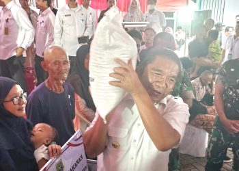 Pj Gubernur Banten Serahkan Bansos Untuk Warga Tangsel